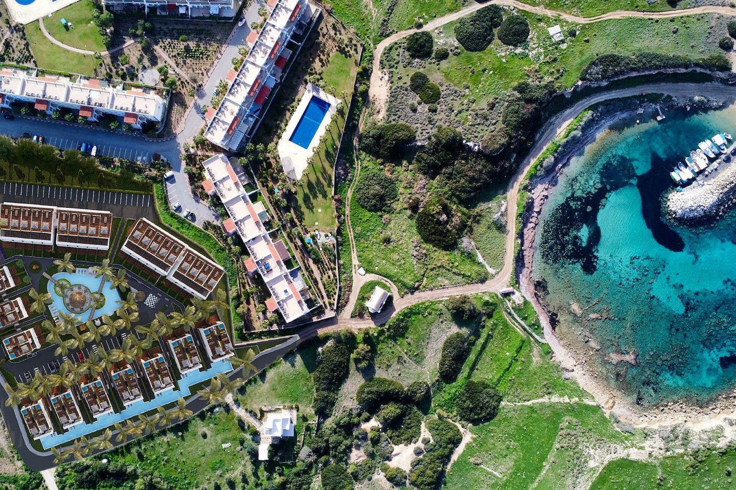 Norra Cypern Villa med två sovrum nära stranden i Tatlisu Photo 35
