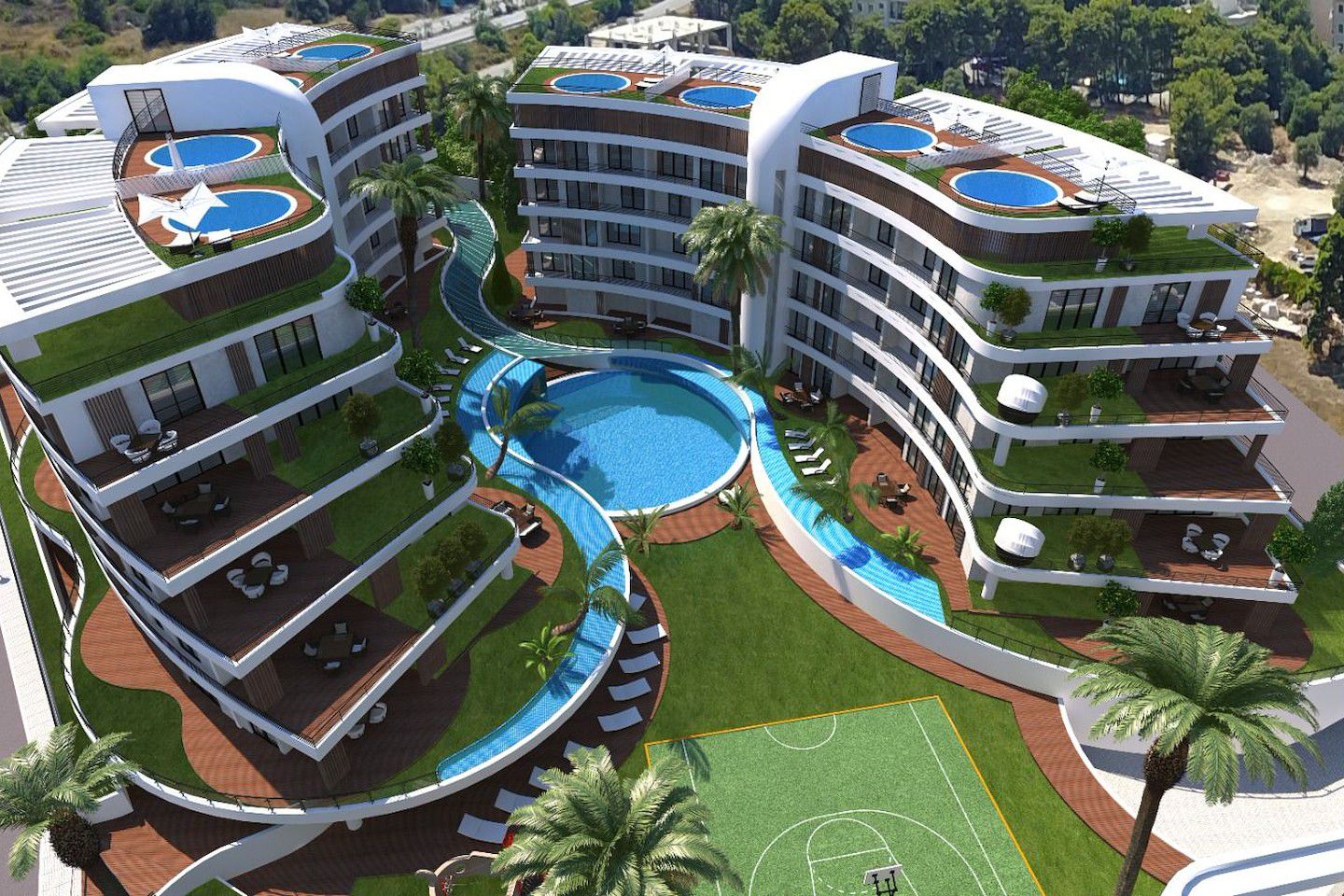 North Cyprus Three Bedroom Apartment in Kyrenia City Center Photo 10