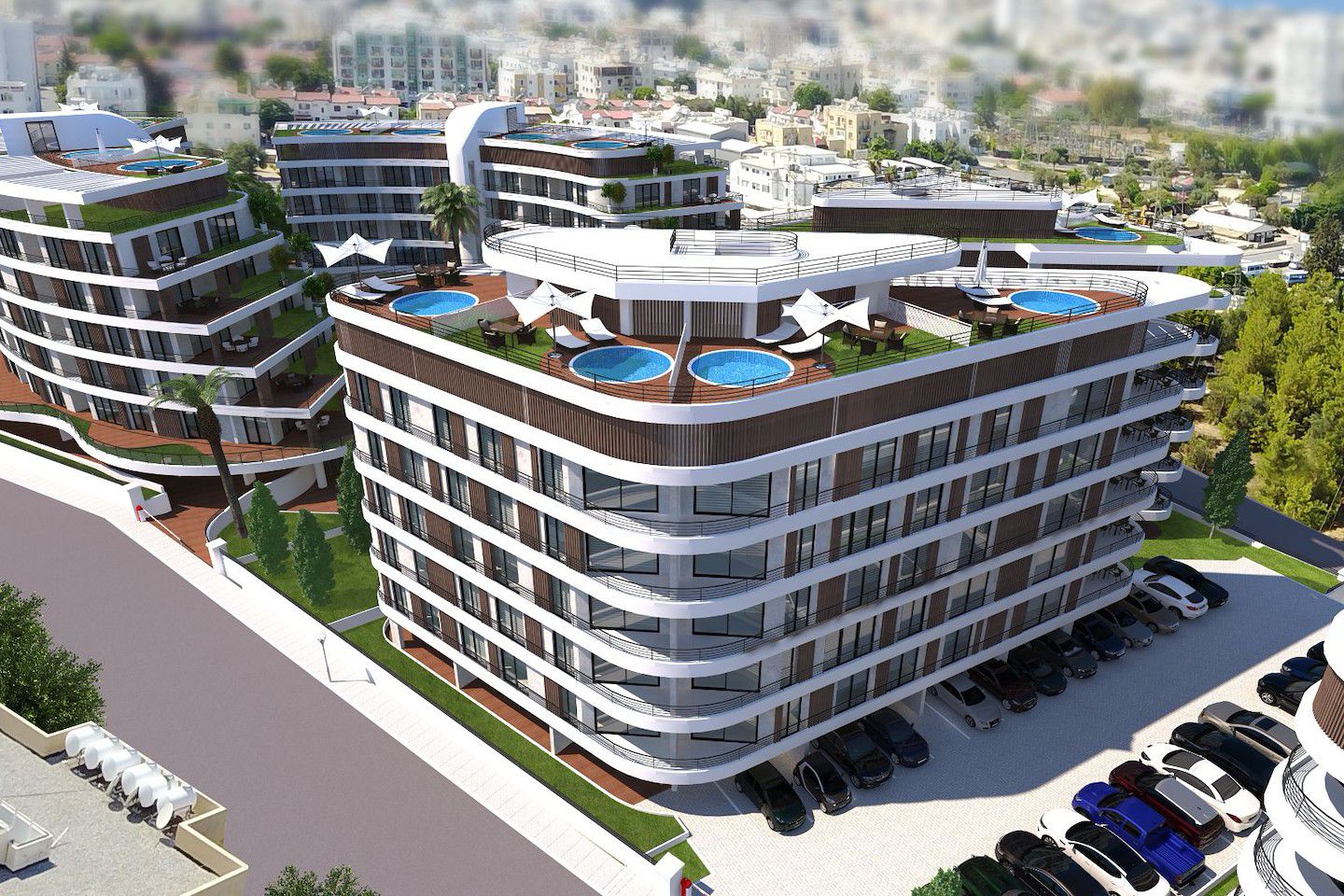 North Cyprus Three Bedroom Apartment in Kyrenia City Center Photo 3