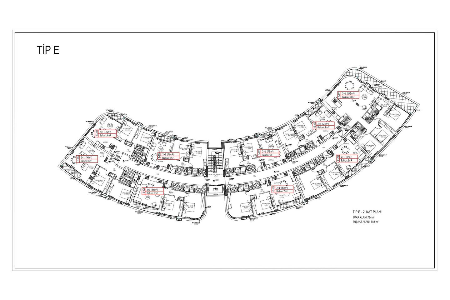 North Cyprus Three Bedroom Apartment in Kyrenia City Center Photo 43