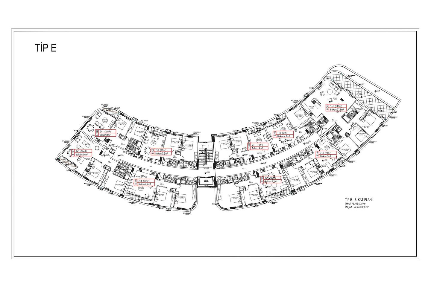 North Cyprus Three Bedroom Apartment in Kyrenia City Center Photo 44