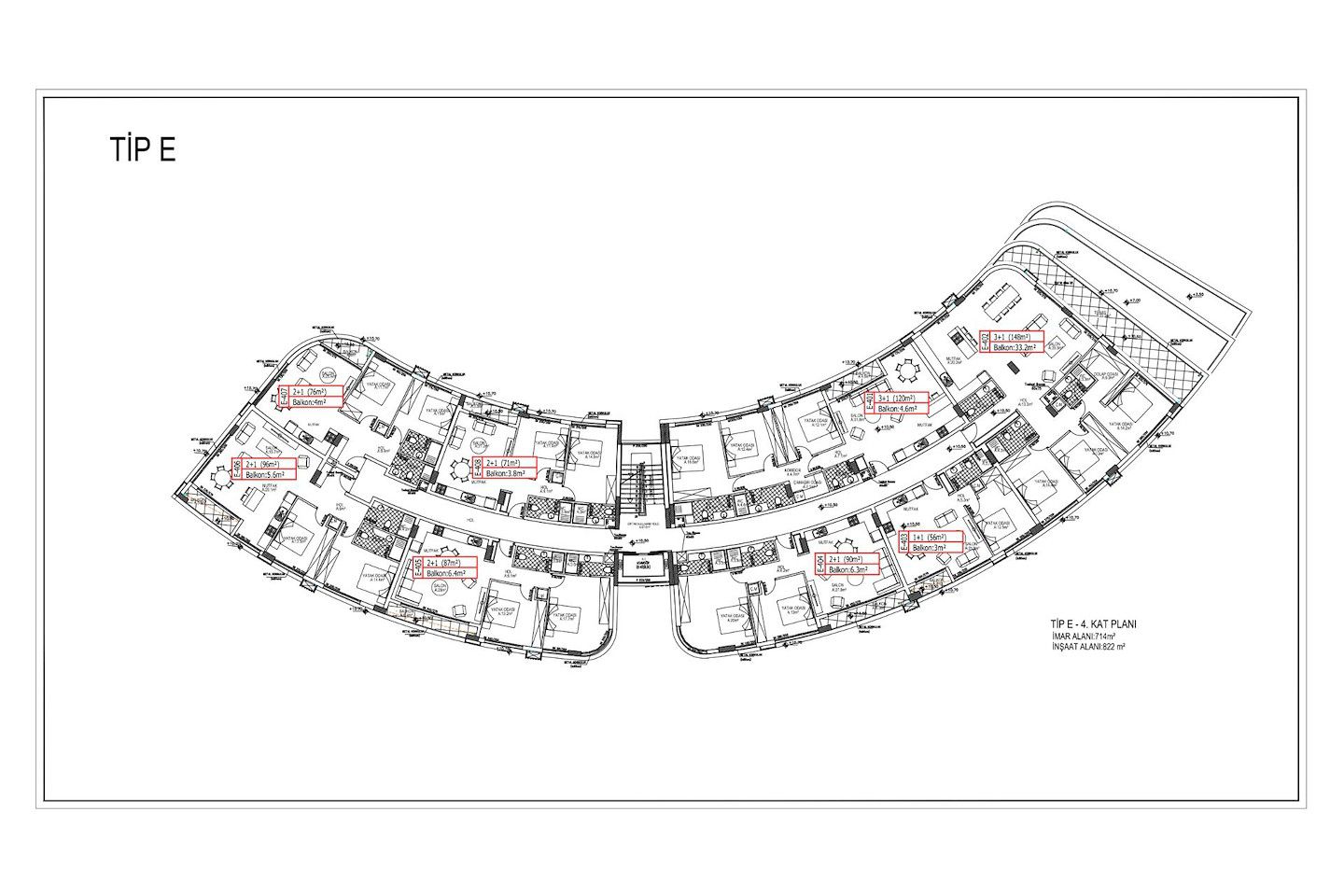 North Cyprus Three Bedroom Apartment in Kyrenia City Center Photo 45