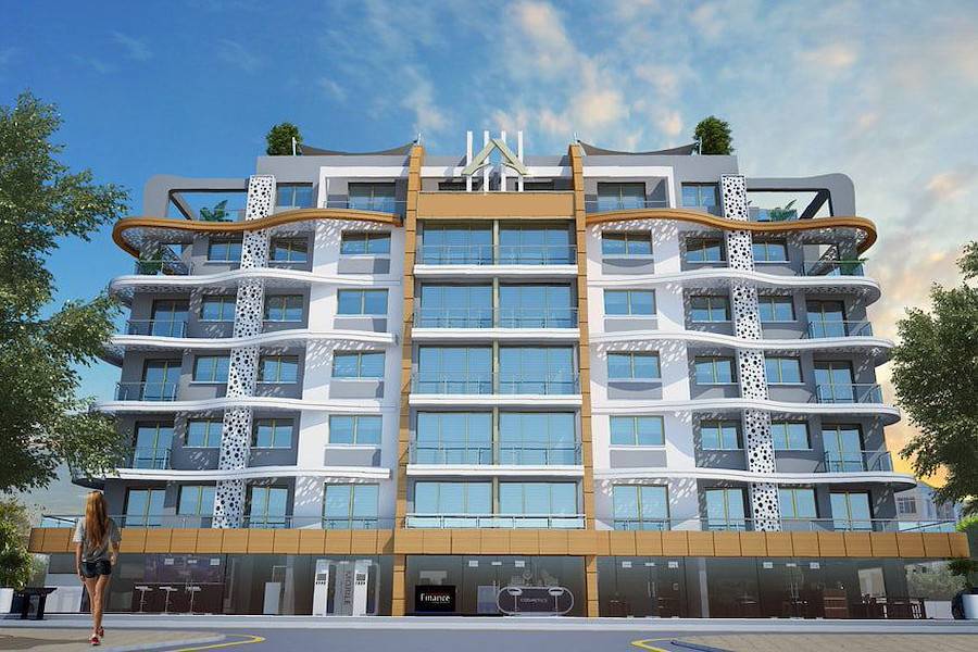 Two Bedroom Apartment in Kyrenia City Center