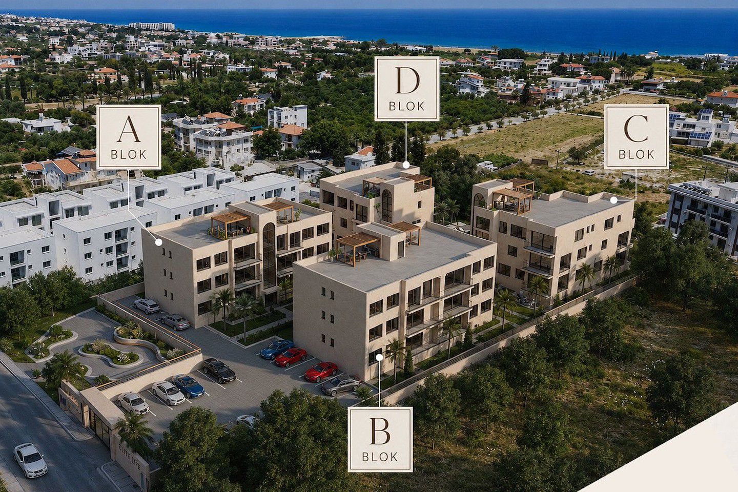 North Cyprus Three Bedroom Loft Penthouse in Lapta Photo 45
