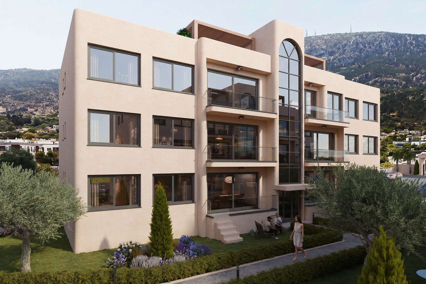 North Cyprus Three Bedroom Loft Penthouse in Lapta Photo 10