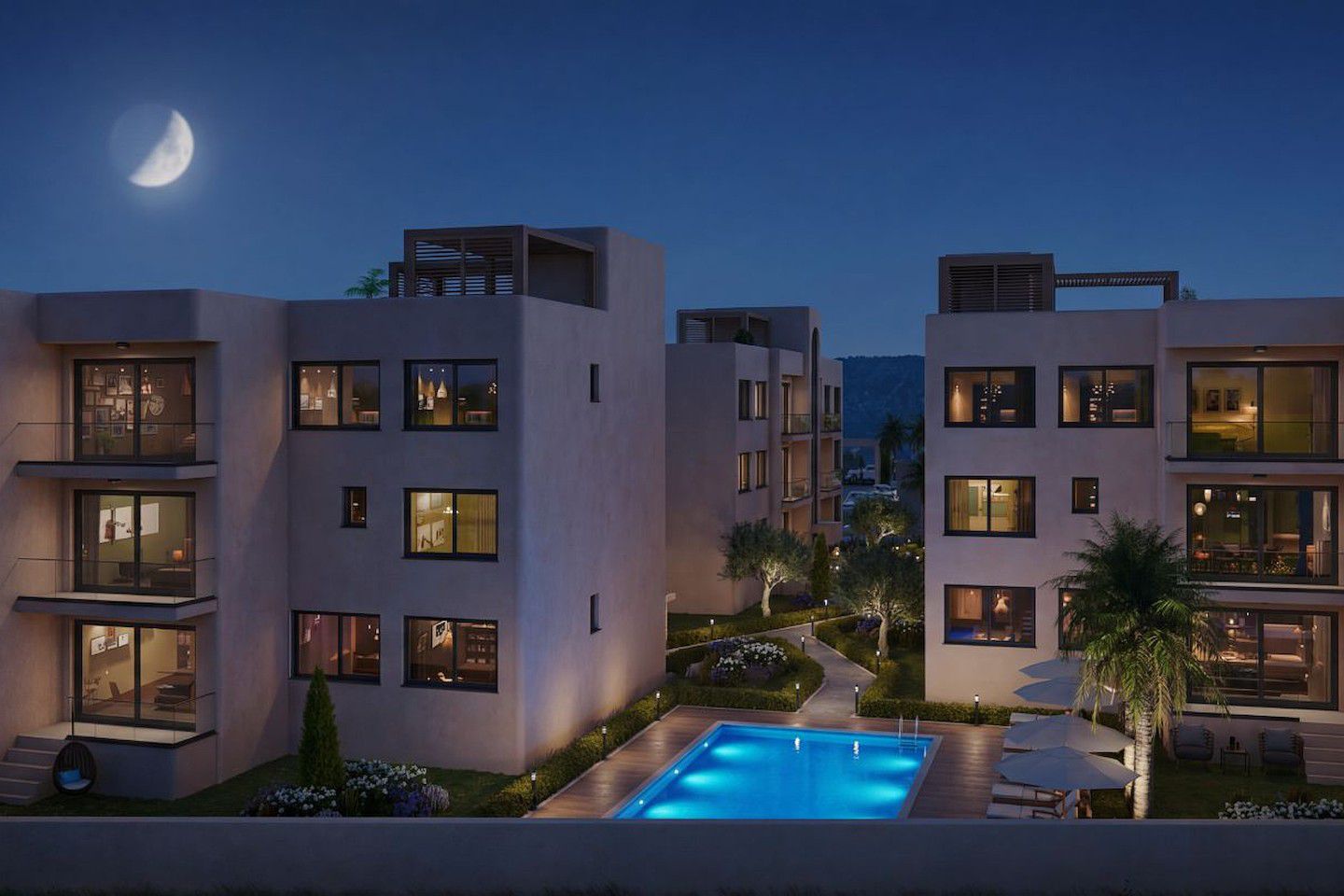 North Cyprus Three Bedroom Loft Penthouse in Lapta Photo 11
