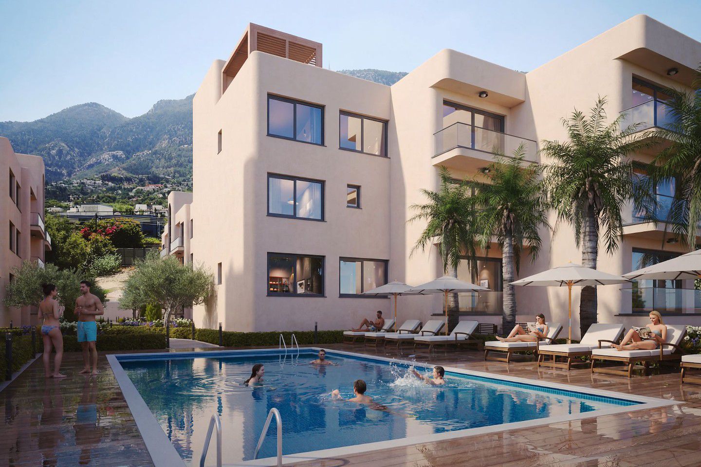 North Cyprus Three Bedroom Loft Penthouse in Lapta Photo 2
