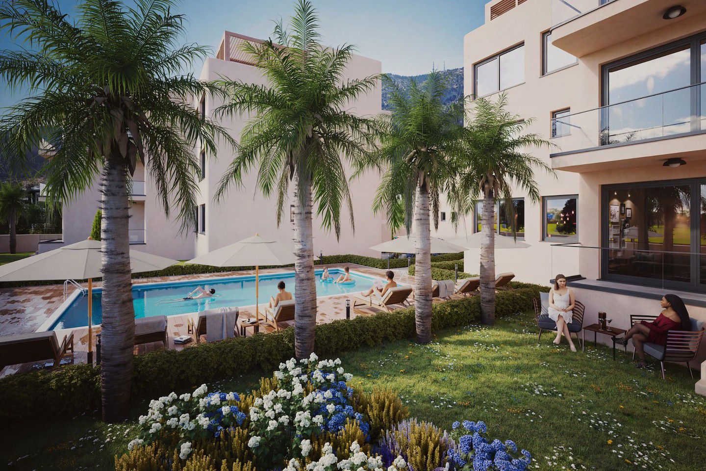 North Cyprus Three Bedroom Loft Penthouse in Lapta Photo 17