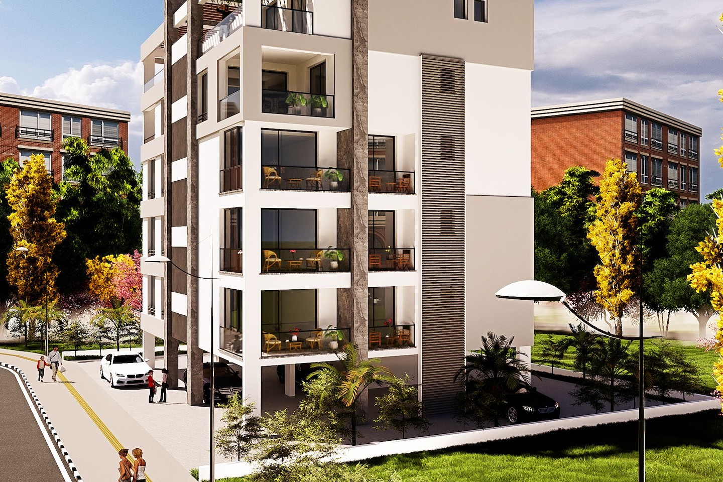 Norra Cypern Takvåning med tre sovrum i Famagusta Photo 4