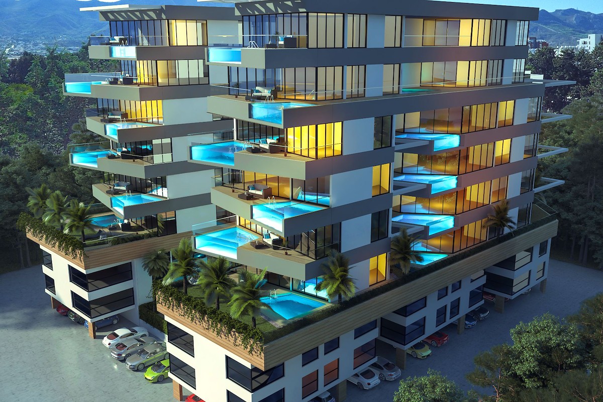 Norra Cypern Lägenhet med tre sovrum Med privat pool i Kyrenia Photo 2