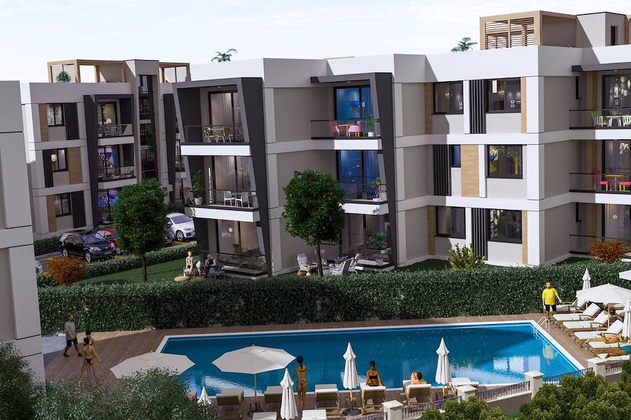 Lapta Üç Yatak Odalı Dubleks Penthouse