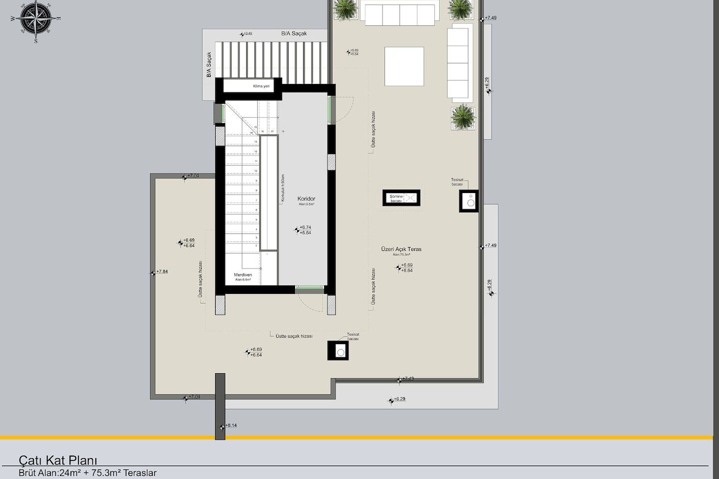 North Cyprus Three Bedroom Villa in Ozankoy Photo 47