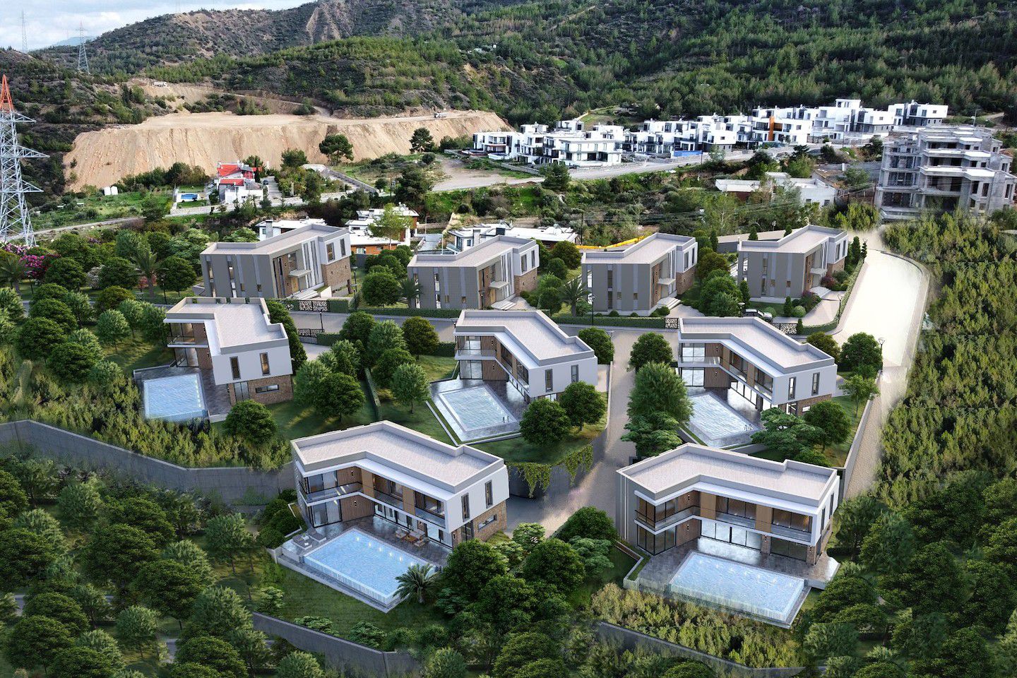 North Cyprus Five Bedroom Luxury Villa in Karmi (No 4) Photo 2