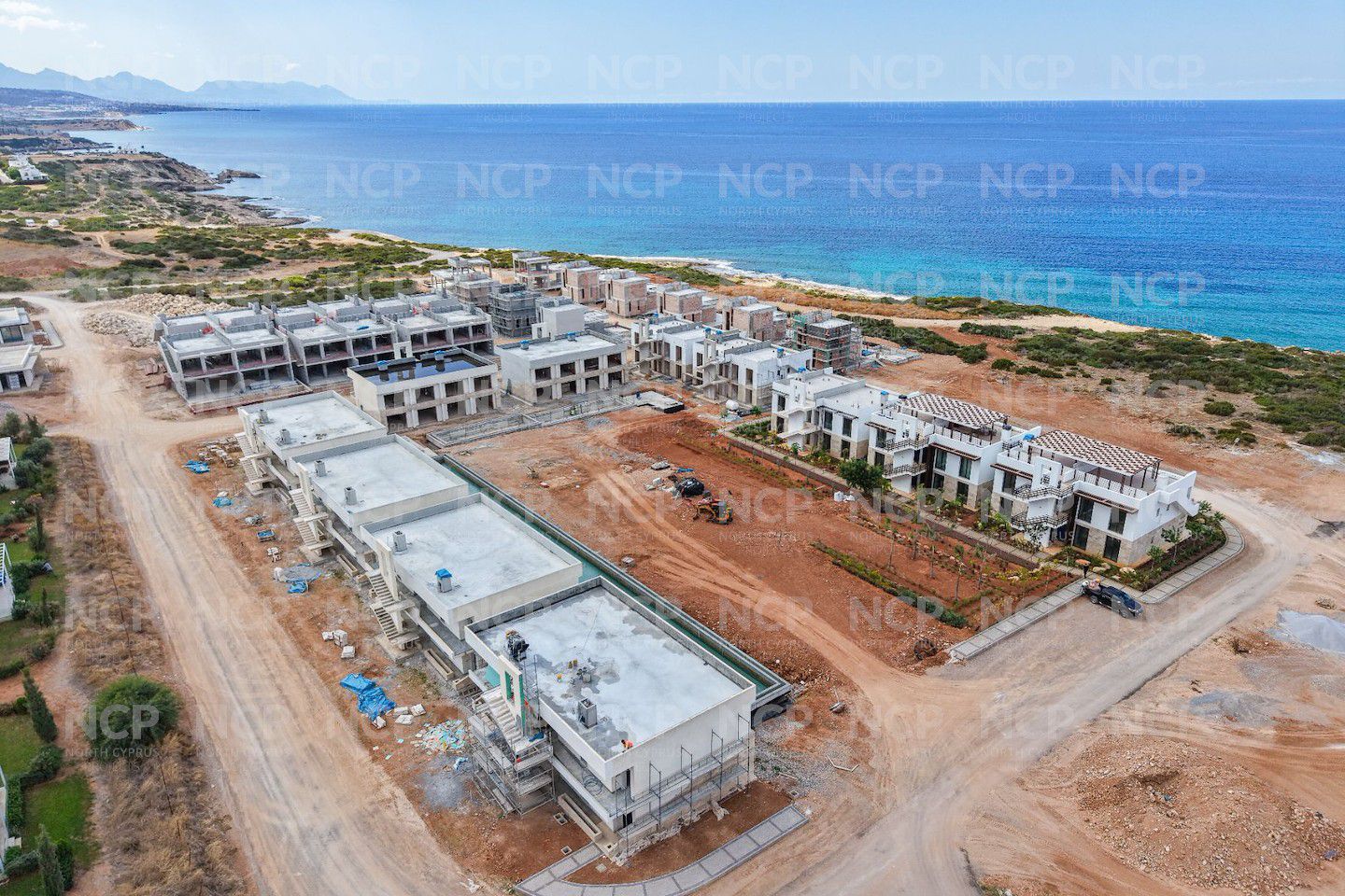 Nordzypern Luxuriöses Wohnung mit zwei Schlafzimmern direkt am Strand in Tatlısu Photo 39