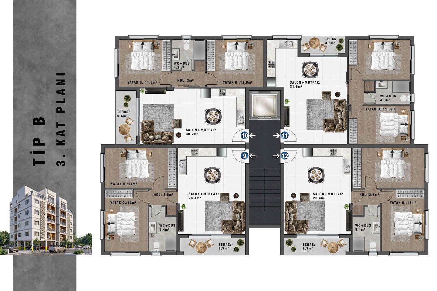 North Cyprus Two Bedroom Apartment in Famagusta Photo 18