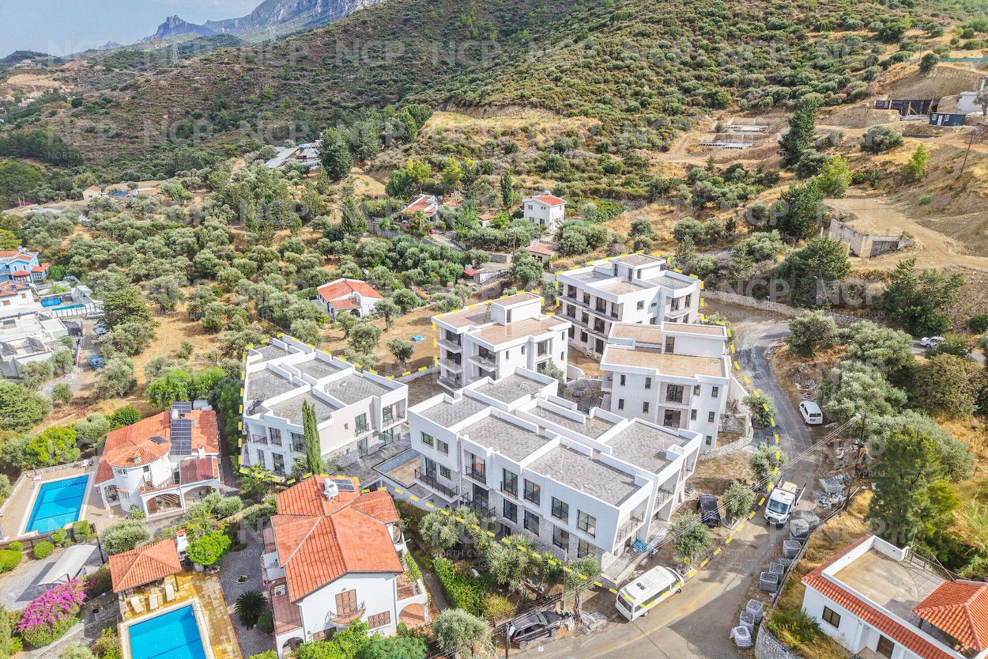 Nordcypern Lejlighed med to soveværelser i Alsancak Hills Photo 36
