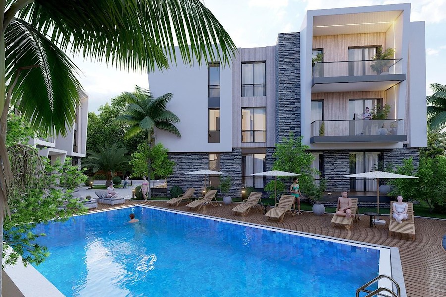 Alsancak Hills'te Üç Yatak Odalı Daire