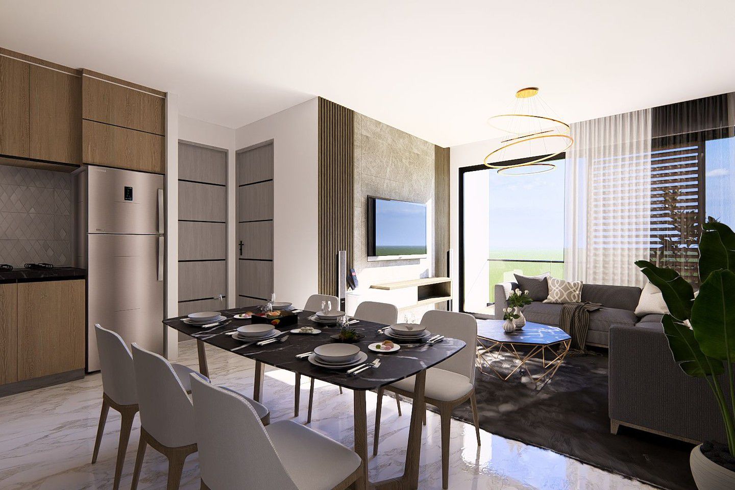 North Cyprus One Bedroom Apartment in Gecitkale Photo 30