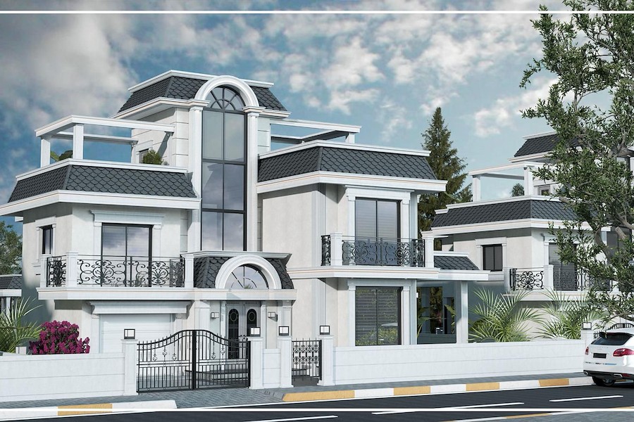Müstakil Dört Yatak Odalı Villa