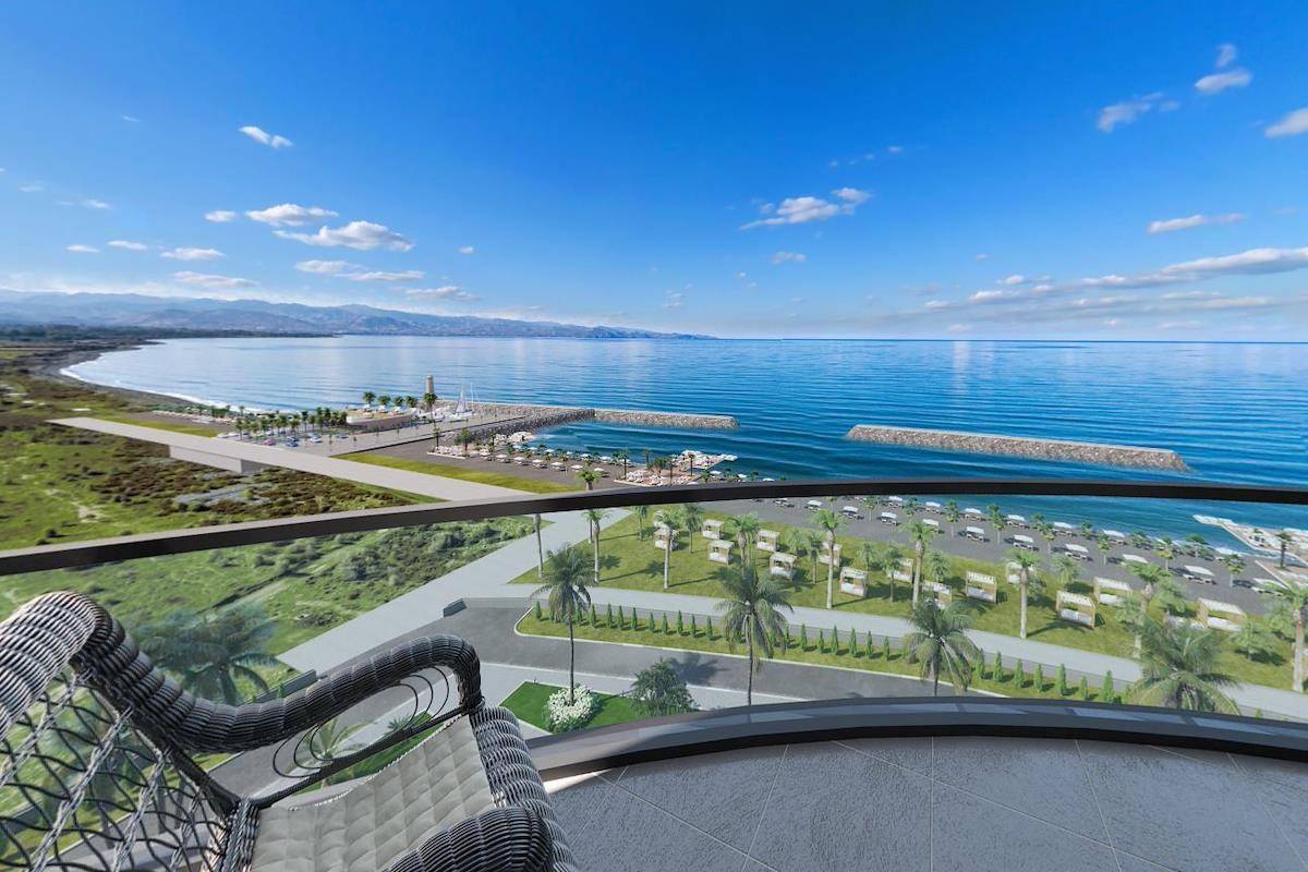 Norra Cypern Takvåningar med tre sovrum vid stranden i Six Tower Health Resort Photo 9