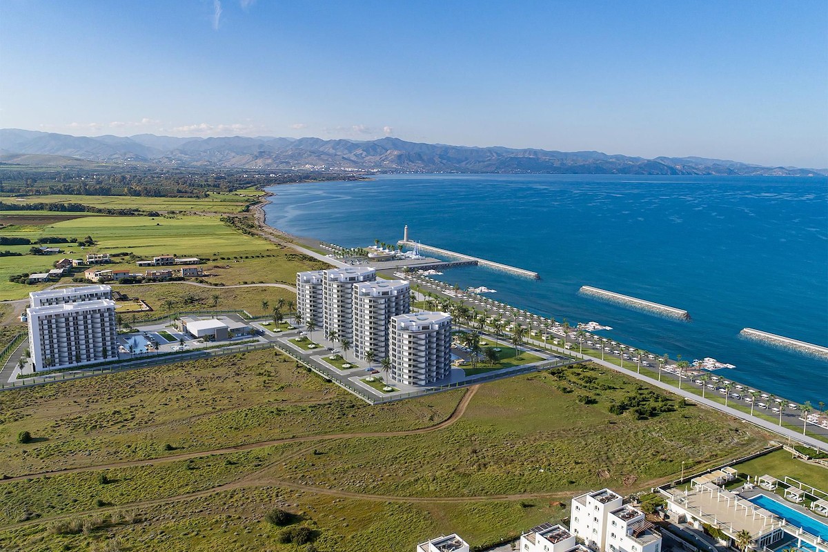 Norra Cypern Takvåningar vid stranden med två sovrum i Six Tower Health Resort Photo 9
