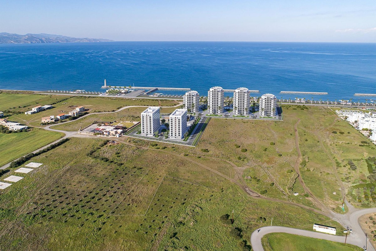 Norra Cypern Takvåningar vid stranden med två sovrum i Six Tower Health Resort Photo 11