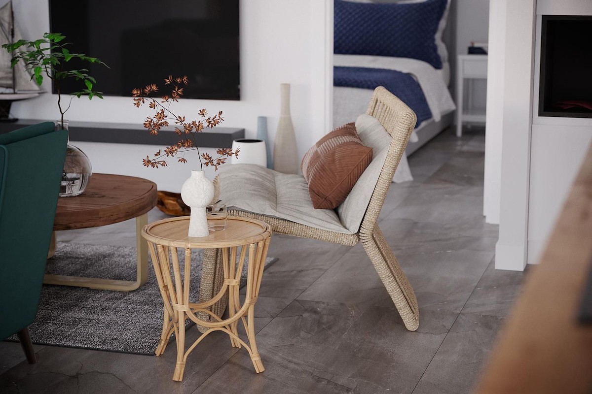 Norra Cypern Takvåningar med ett sovrum vid stranden i Six Tower Health Resort Photo 15
