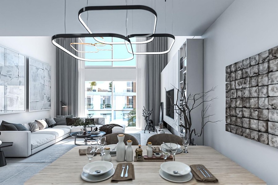 One Bedroom Loft Apartment in Bahceli