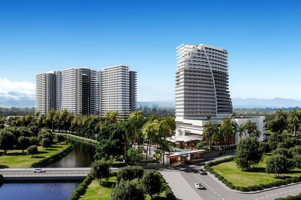Severný Cyprus Jednoizbový apartmán v luxusnom rezorte na Long Beach Photo 5