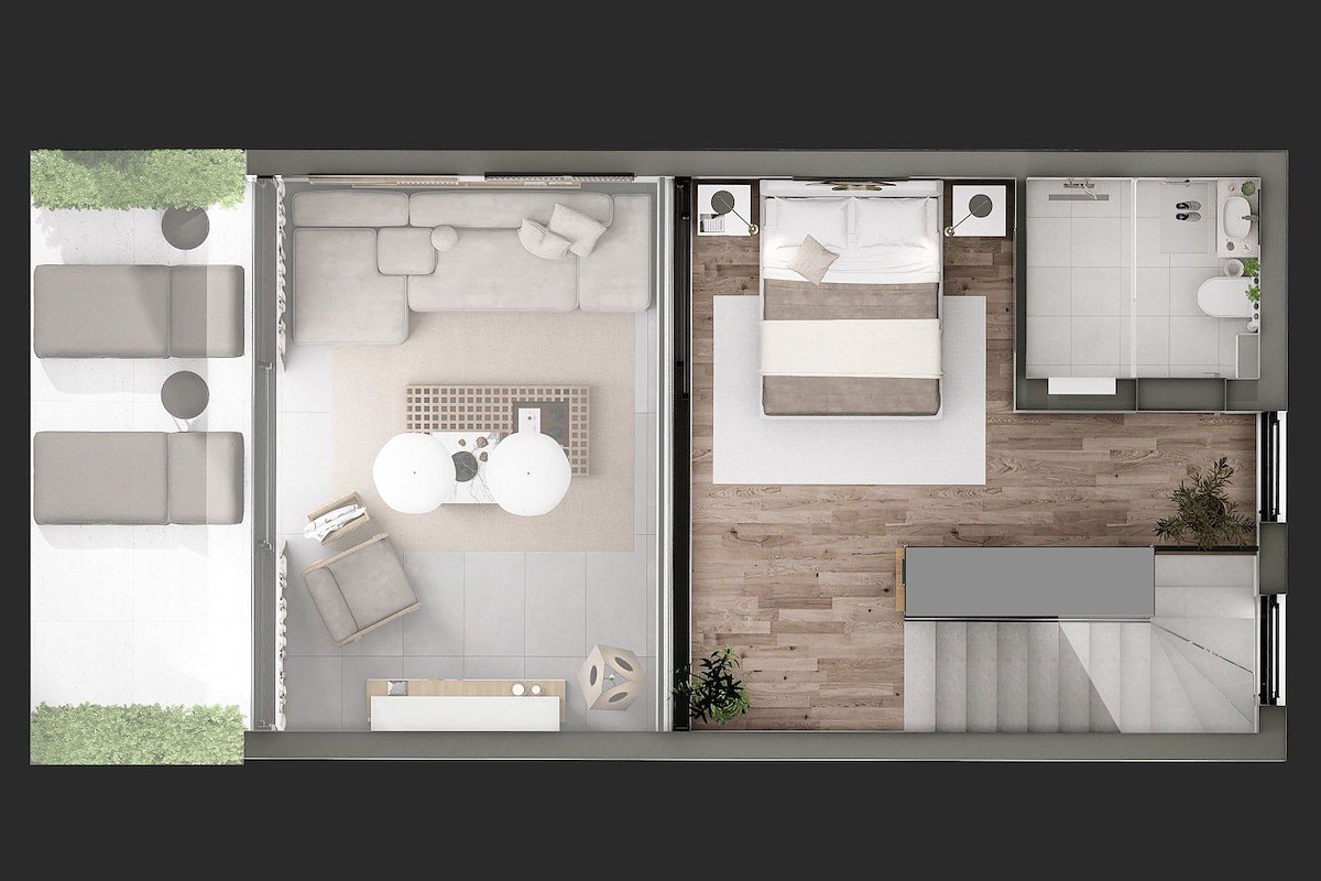 Norra Cypern Trädgårdsloft med ett sovrum nära Lång strand Photo 62