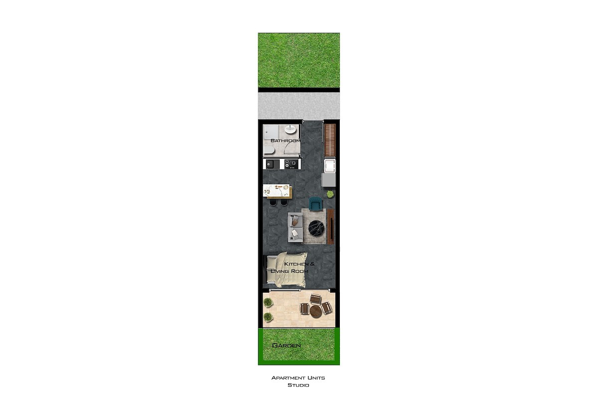 Norra Cypern Studio Garden Lime i Yeni Bogazici Photo 25