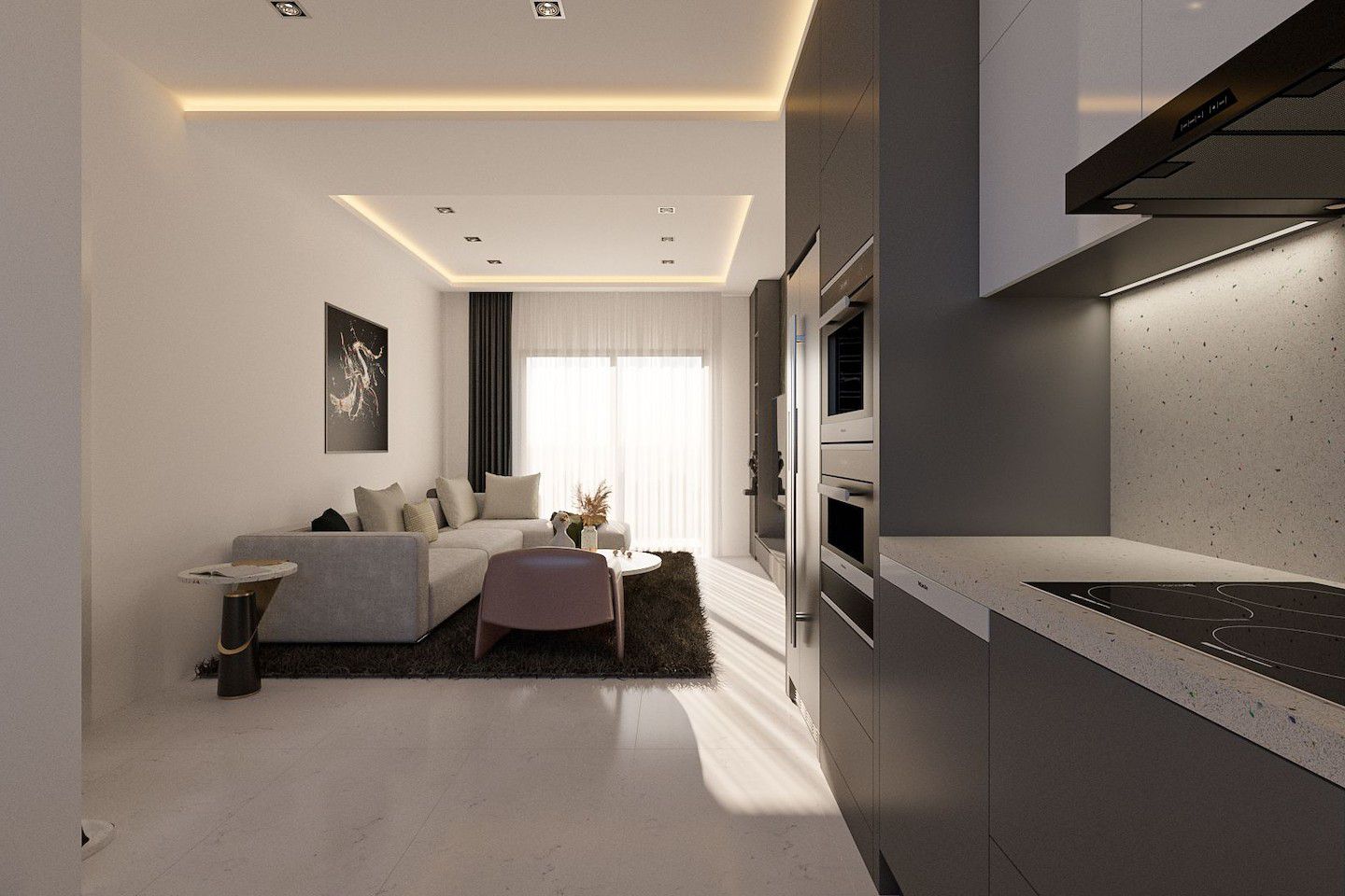 Severný Cyprus Dvojizbový záhradný apartmán v Yeni Bogazici Photo 46