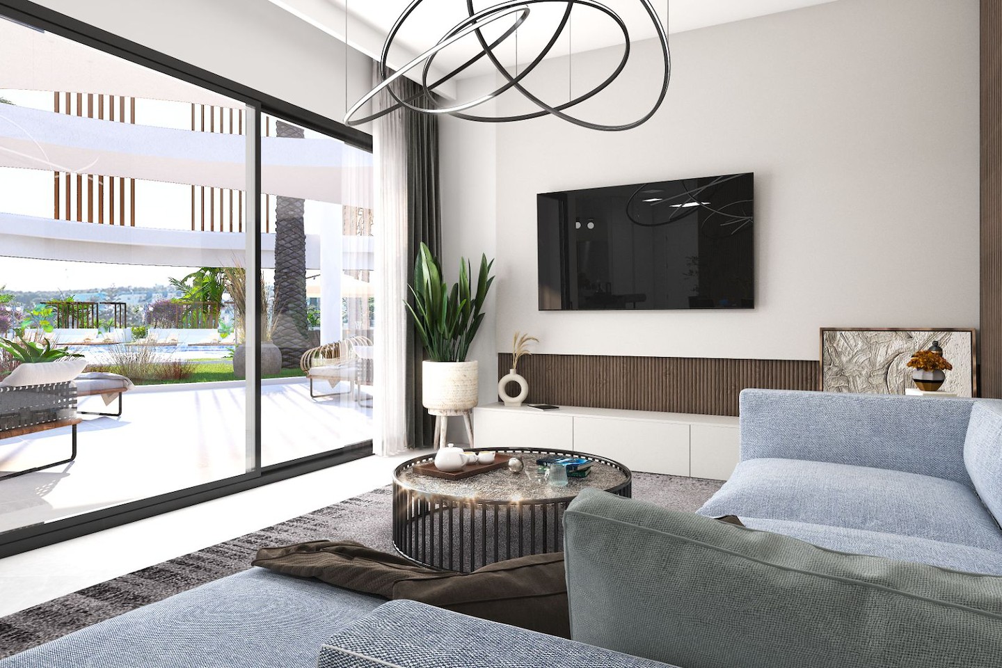 Norra Cypern Studio Garden Lägenhet i Yeni Bogazici Photo 26