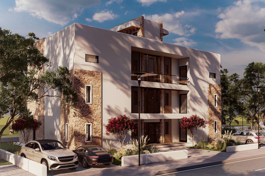 Yeni Boğaziçi (2. Aşama) İki Yatak Odalı Bahçeli Loft Daire