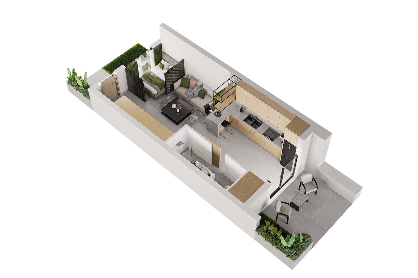 Norra Cypern Studio Garden Lägenhet i Yeni Bogazici Photo 36