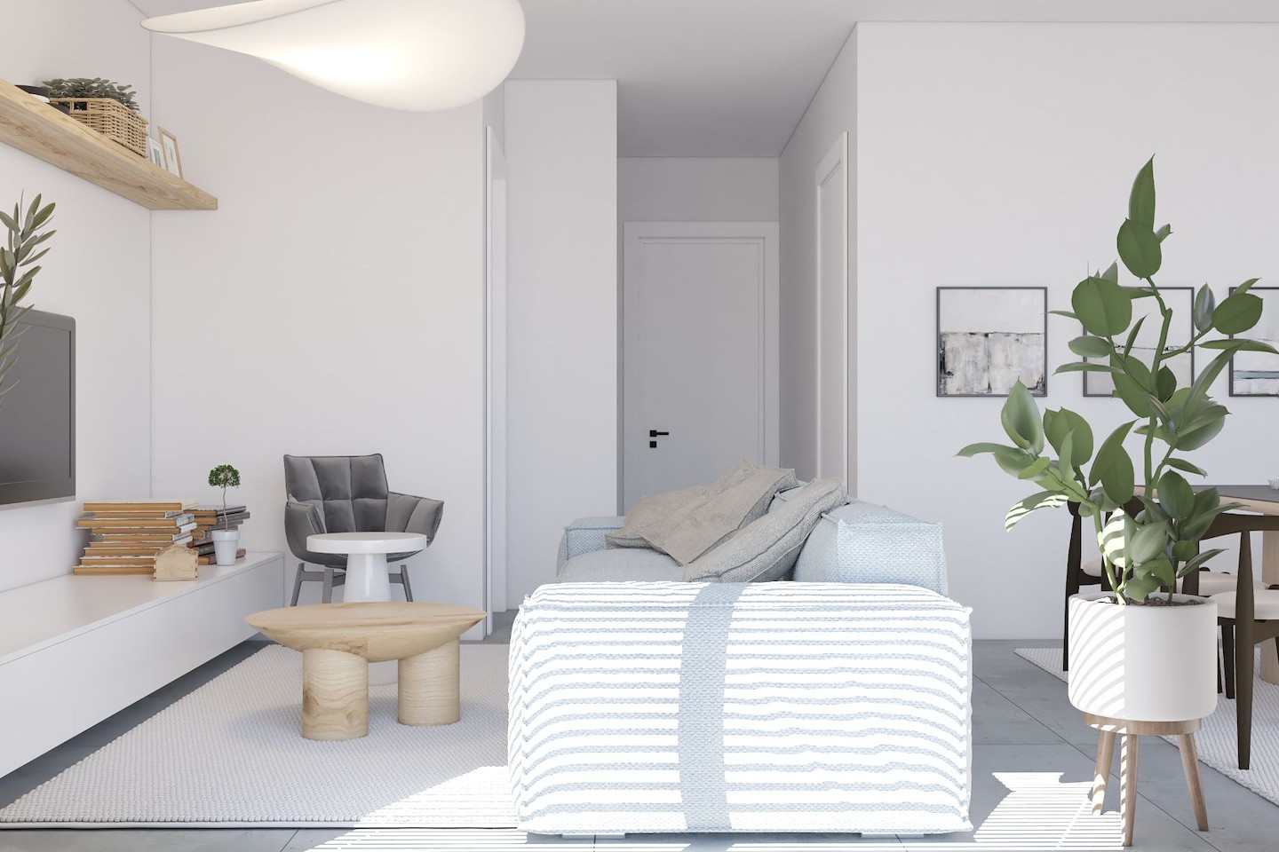 Norra Cypern Lägenhet med ett sovrum och trädgård i Iskele Photo 30