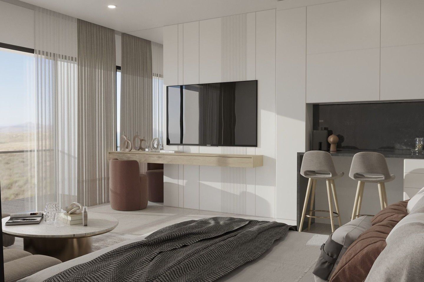 North Cyprus Studio Apartment in Yeni Bogazici Photo 12