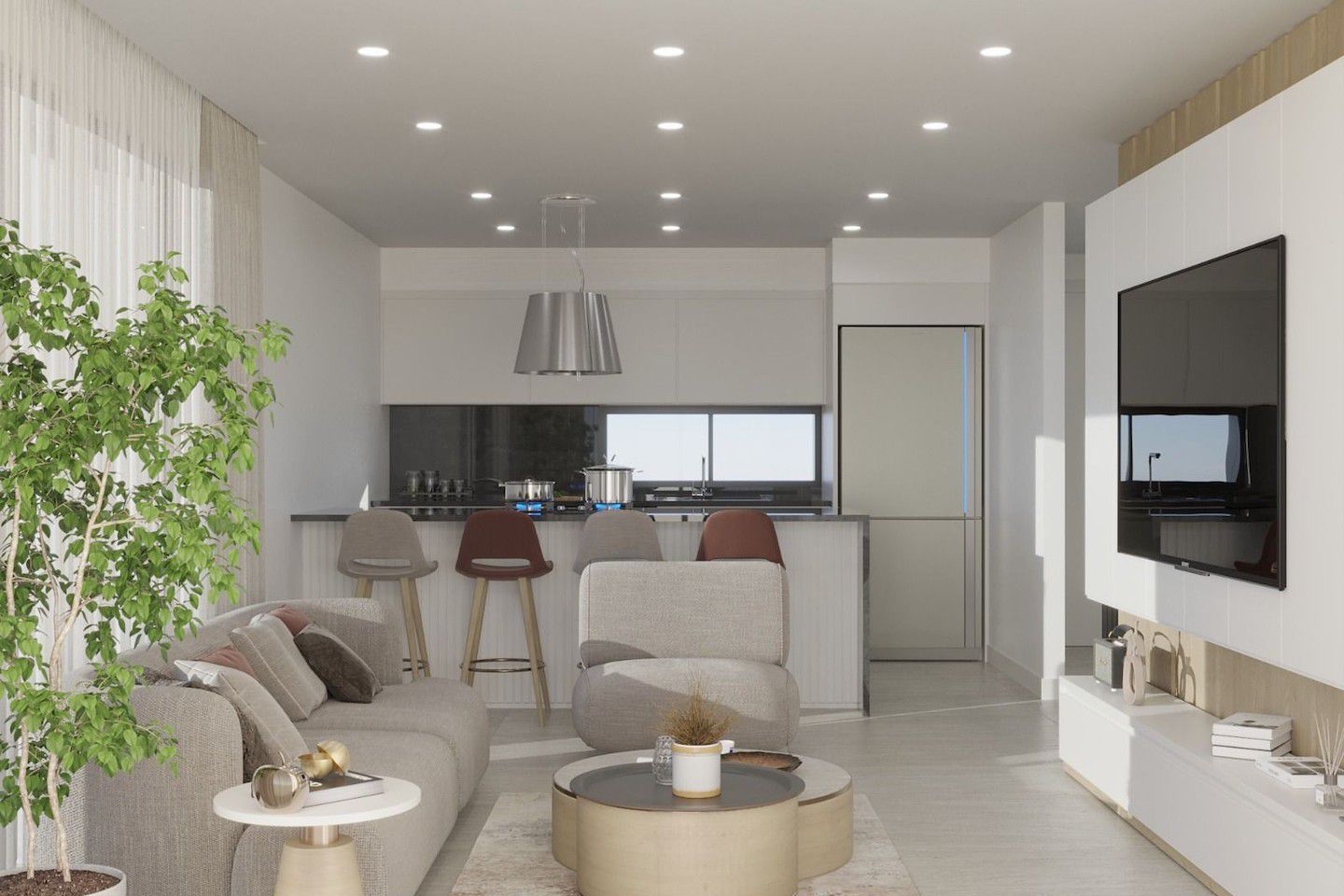 North Cyprus One Bedroom Penthouse in Yeni Bogazici Photo 9