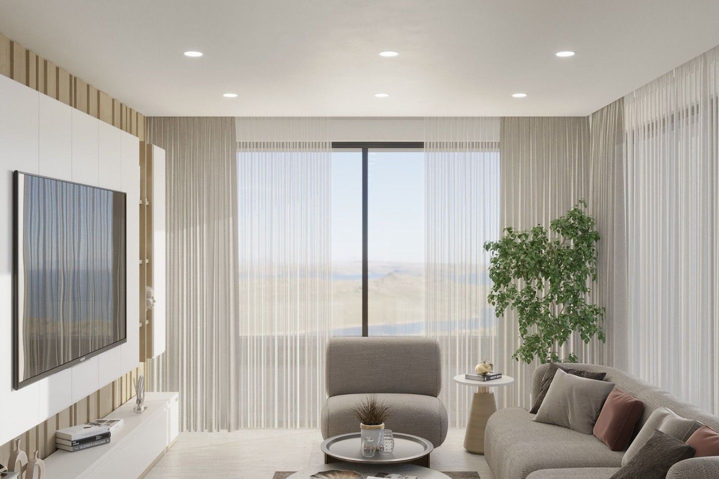 North Cyprus One Bedroom Penthouse in Yeni Bogazici Photo 10