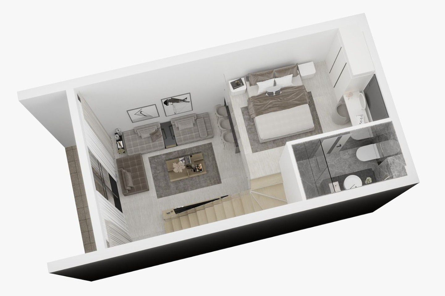 North Cyprus One Bedroom Loft Garden in Yeni Bogazici Photo 16