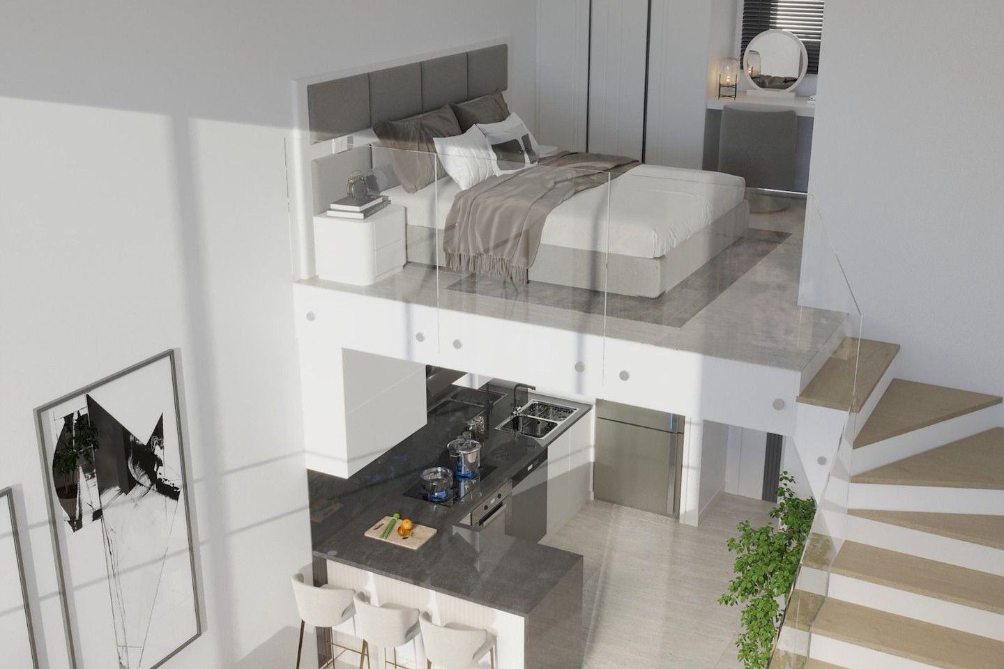 North Cyprus One Bedroom Loft Garden in Yeni Bogazici Photo 13