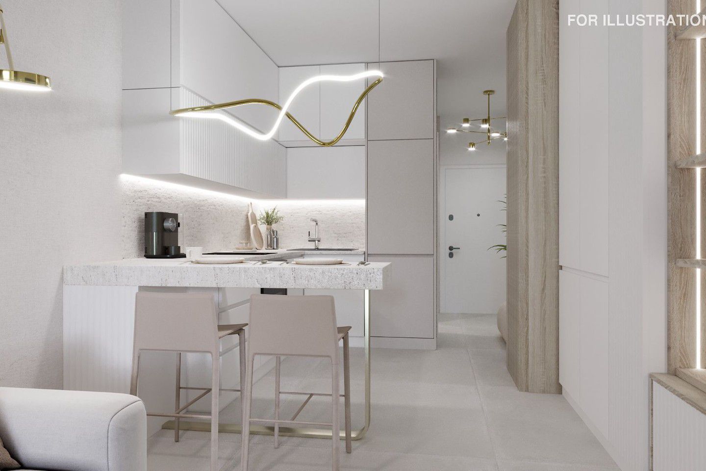 Severný Cyprus Štúdiové apartmány v úplne novom projekte Iskele Long Beach Photo 16
