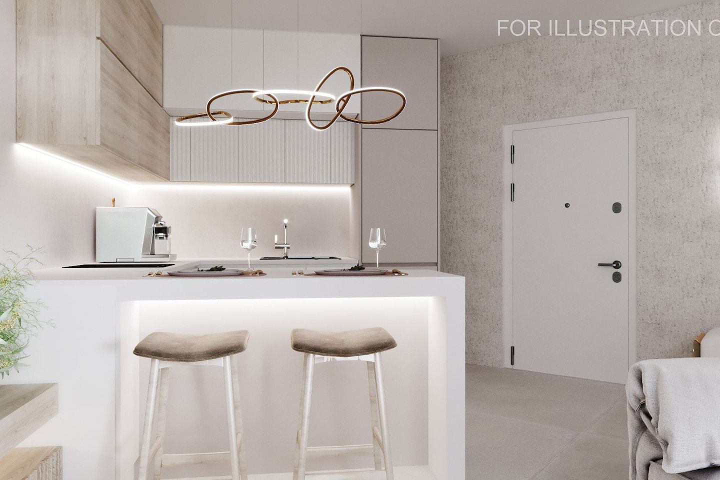 Severný Cyprus Jednospálňové apartmány v úplne novom projekte Iskele Long Beach Photo 14