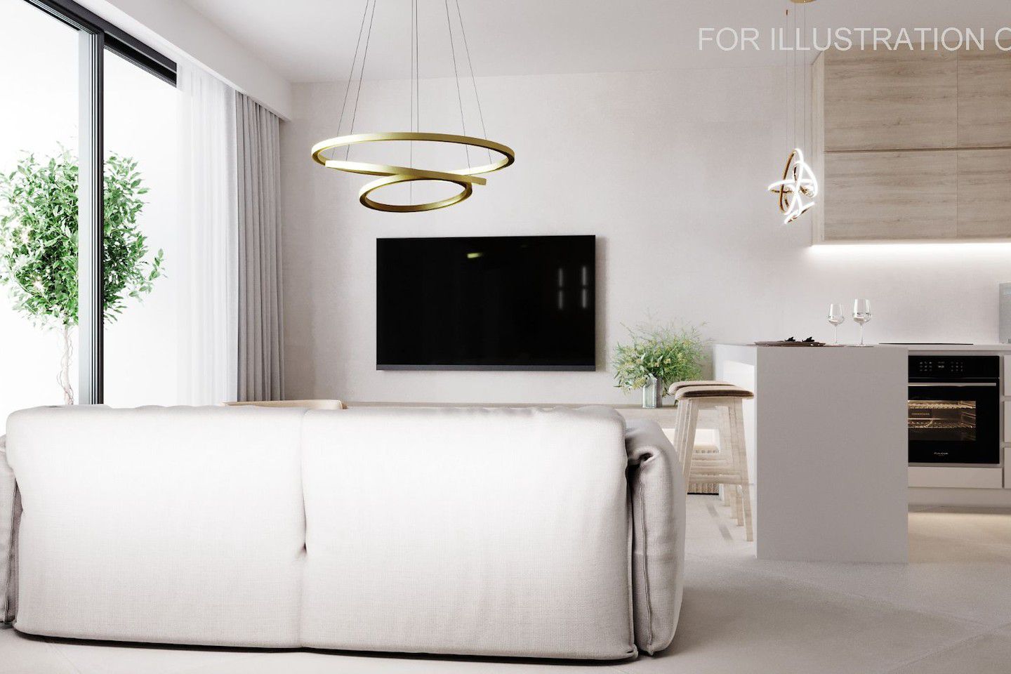 Severný Cyprus Jednospálňové apartmány v úplne novom projekte Iskele Long Beach Photo 17