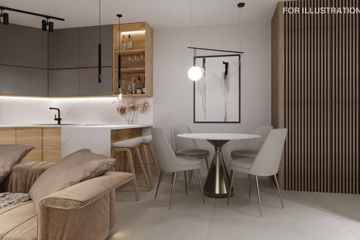Severný Cyprus Dvojspálňové apartmány v úplne novom projekte Iskele Long Beach Photo 14