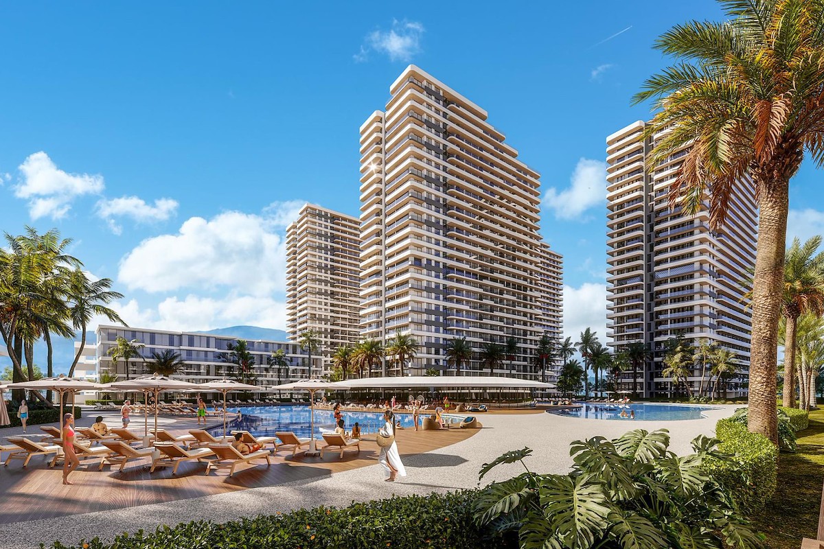Norra Cypern Lägenhet med 3 sovrum i Luxury Resort på Lång strand Photo 17