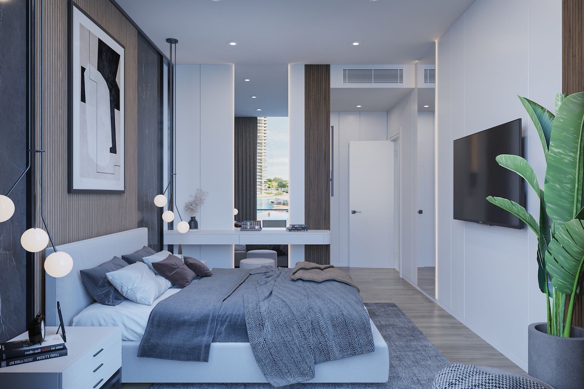 Norra Cypern Lägenhet med 3 sovrum i Luxury Resort på Lång strand Photo 37