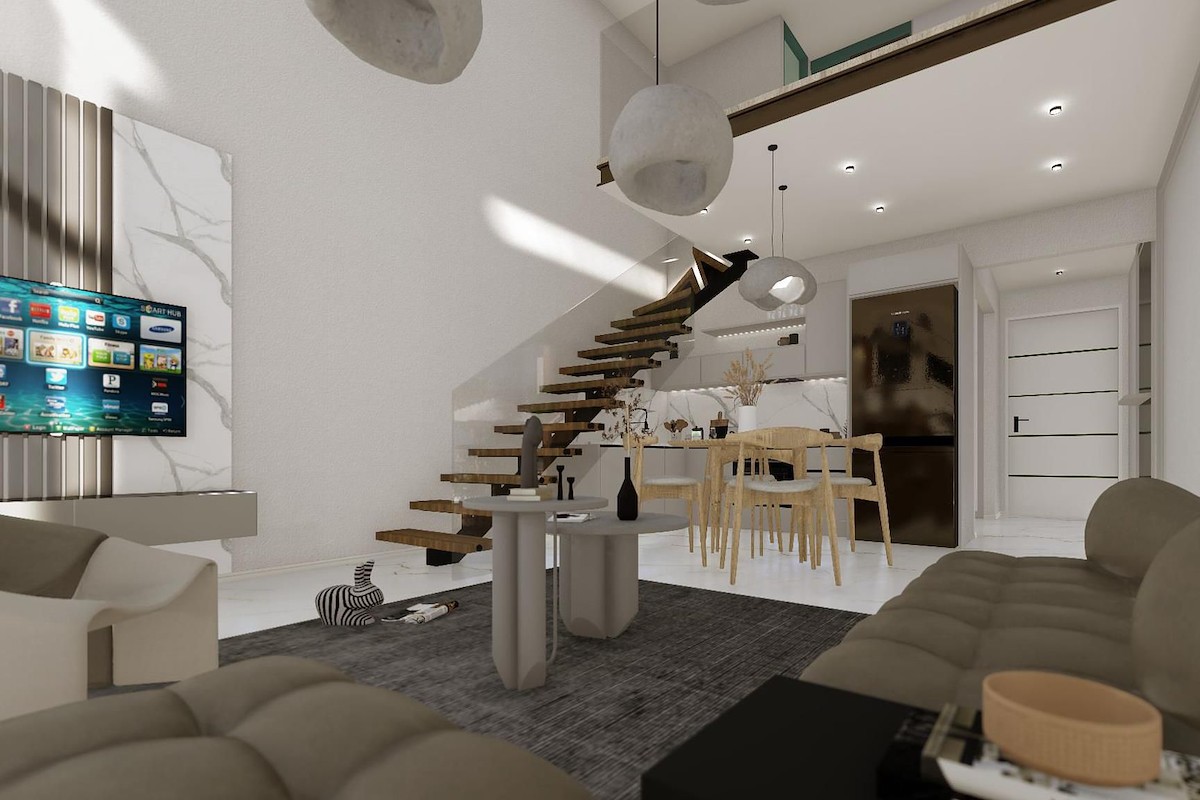 Norra Cypern Loft Takvåning med ett sovrum nära Lång strand Photo 31