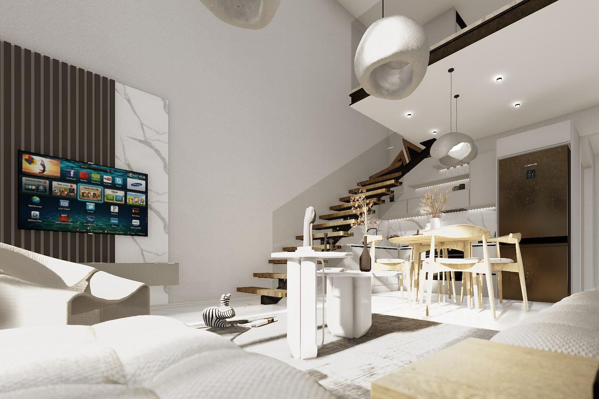 Norra Cypern Loft Takvåning med ett sovrum nära Lång strand Photo 34