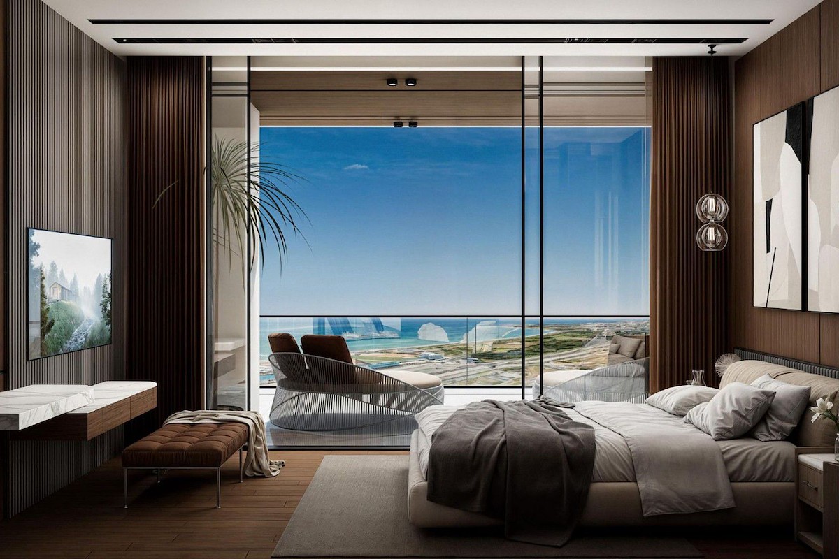 Norra Cypern Takvåning med fyra sovrum i Luxury Resort på Lång strand Photo 13